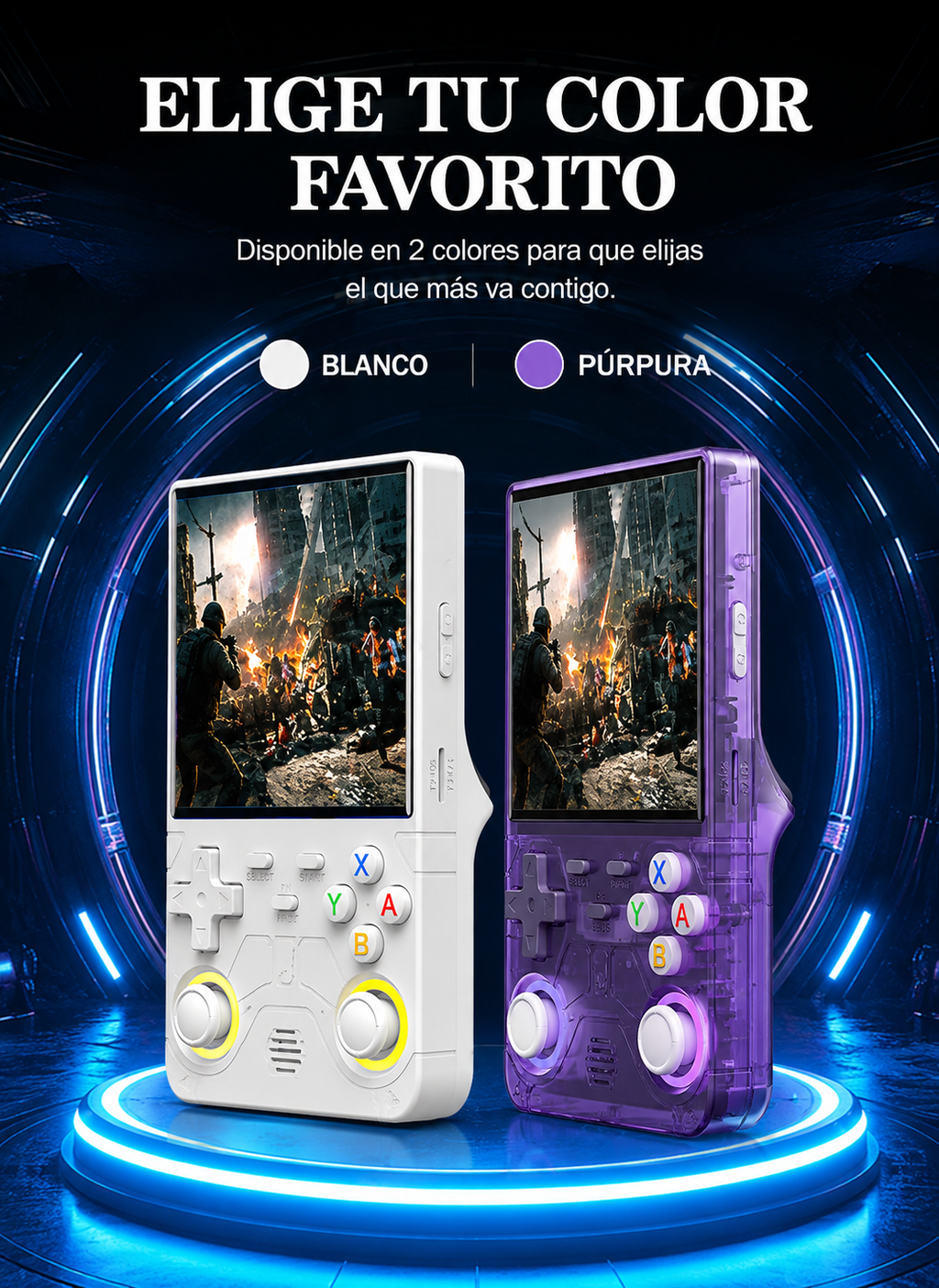 Consola Retro Portátil HD 4, con CIENTOS de Juegos